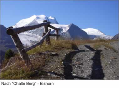 Nach Chalte Berg - Bishorn