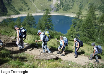 Wandern am Lago Tremorgio