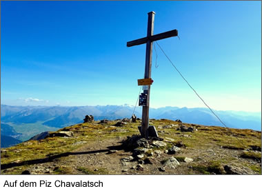 Auf dem Piz Chavalatsch