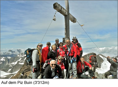 Auf dem Piz Buin (3'312m)